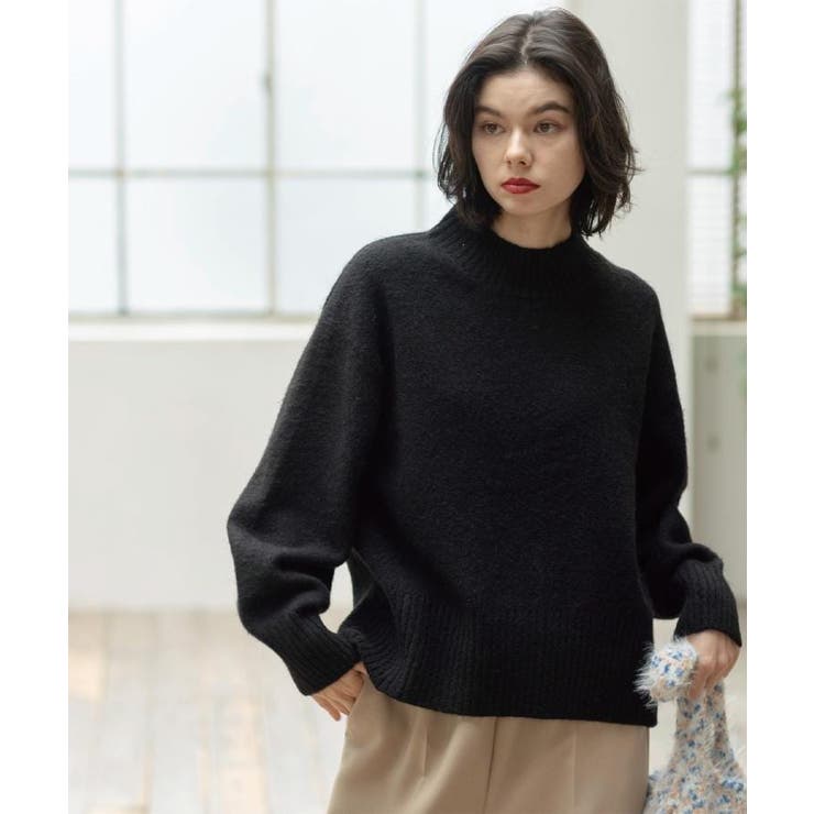 ふわふわハイネックニット【洗濯機OK】 | OPAQUE.CLIP | 詳細画像17 