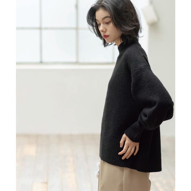 ふわふわハイネックニット【洗濯機OK】 | OPAQUE.CLIP | 詳細画像19 