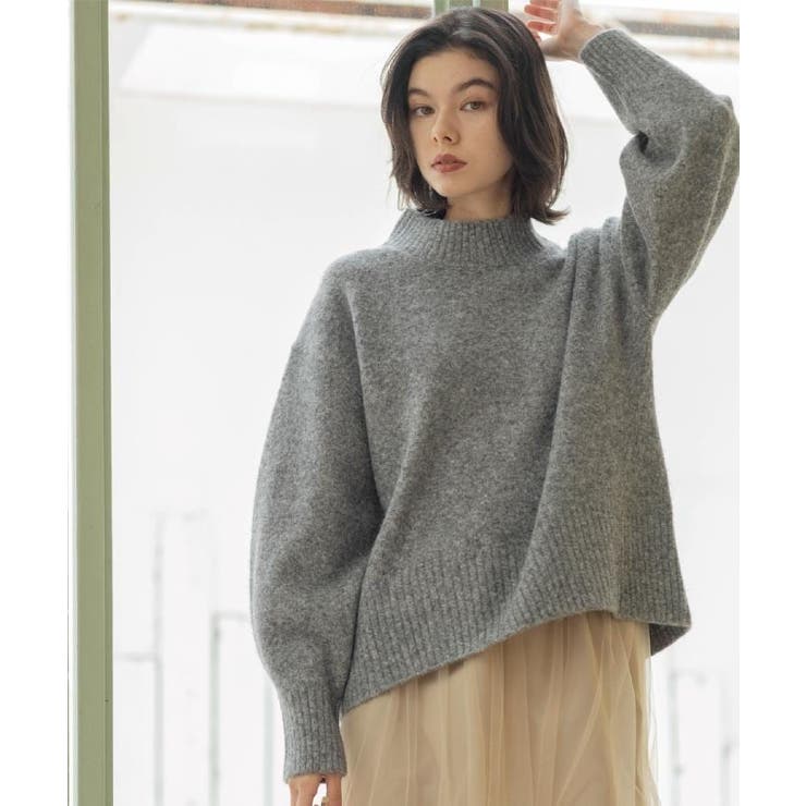 ふわふわハイネックニット【洗濯機OK】 | OPAQUE.CLIP | 詳細画像26 