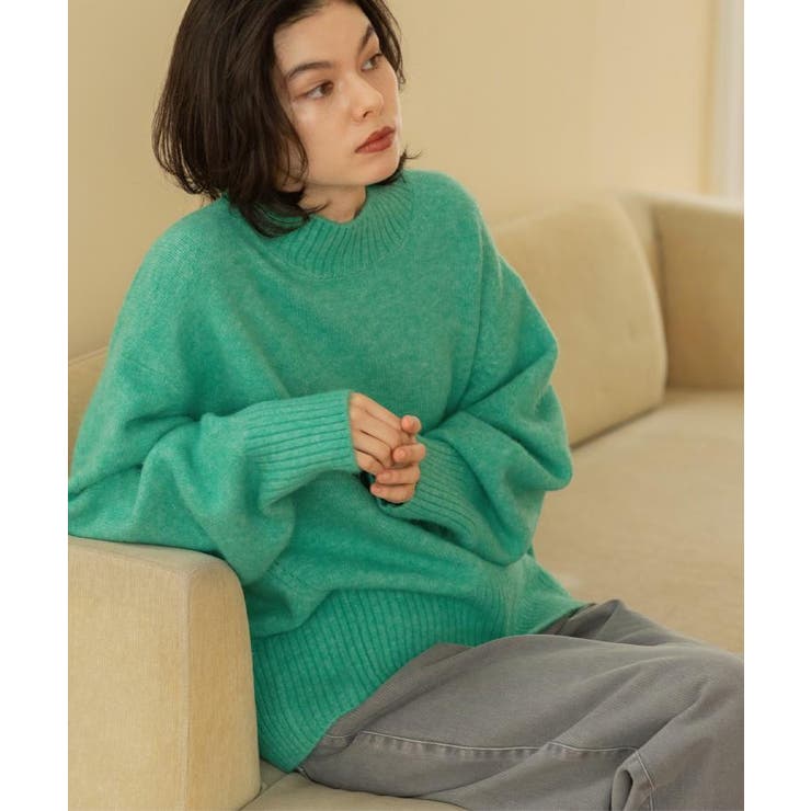 ふわふわハイネックニット【洗濯機OK】 | OPAQUE.CLIP | 詳細画像35 