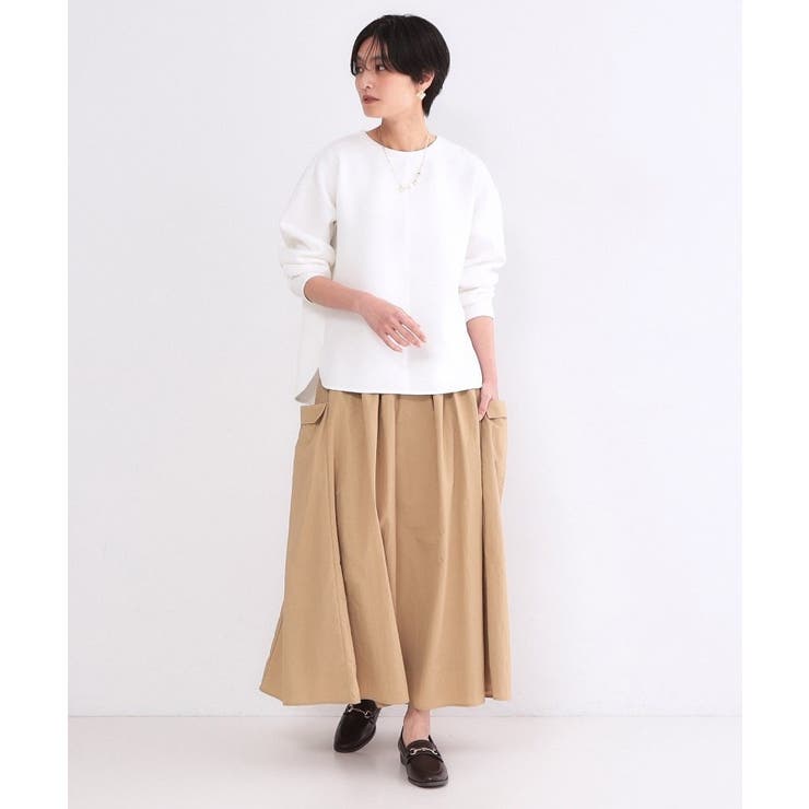 リラクシーボリュームスリーブトップス【洗濯機OK】 | OPAQUE.CLIP | 詳細画像2 