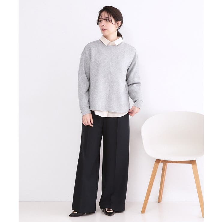 リラクシーボリュームスリーブトップス【洗濯機OK】 | OPAQUE.CLIP | 詳細画像6 