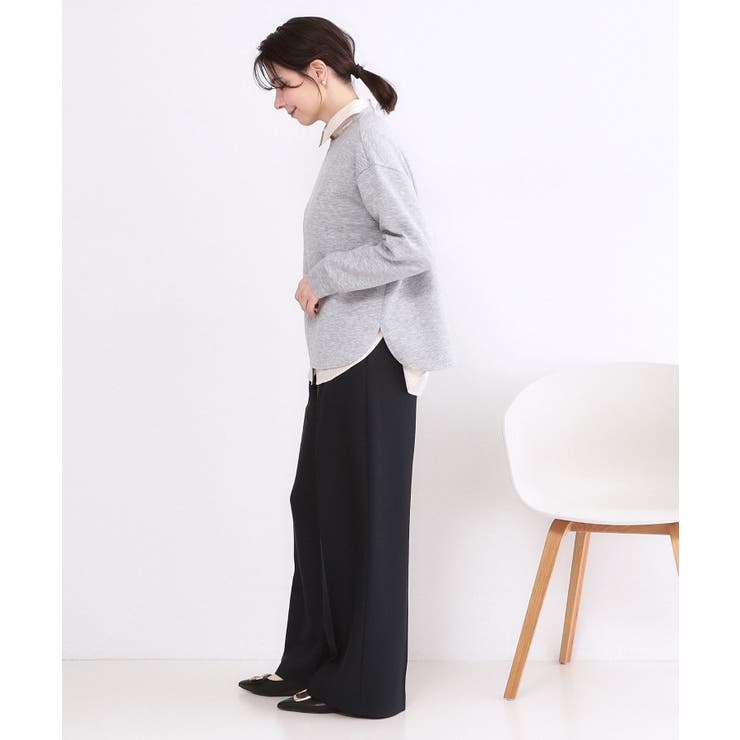 リラクシーボリュームスリーブトップス【洗濯機OK】 | OPAQUE.CLIP | 詳細画像7 