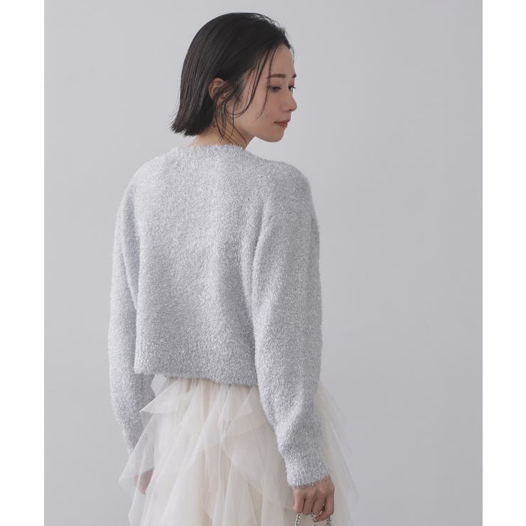 きらきらフェザーニット【洗濯機OK】 | OPAQUE.CLIP | 詳細画像9 