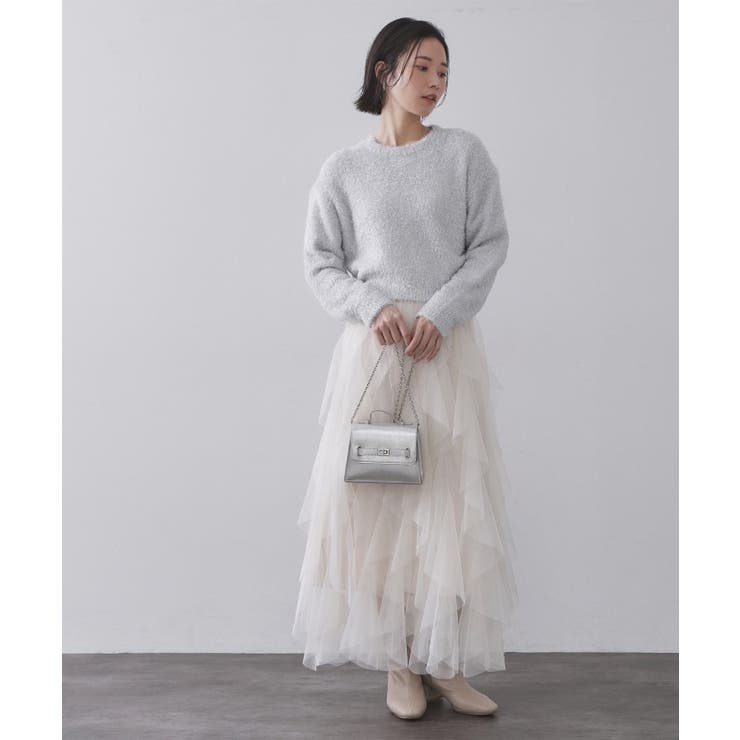 きらきらフェザーニット【洗濯機OK】 | OPAQUE.CLIP | 詳細画像10 