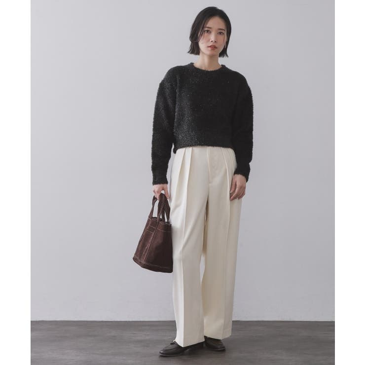 きらきらフェザーニット【洗濯機OK】 | OPAQUE.CLIP | 詳細画像2 