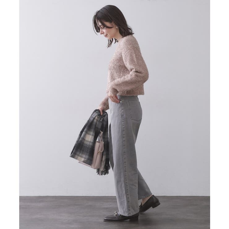 きらきらフェザーニット【洗濯機OK】 | OPAQUE.CLIP | 詳細画像6 