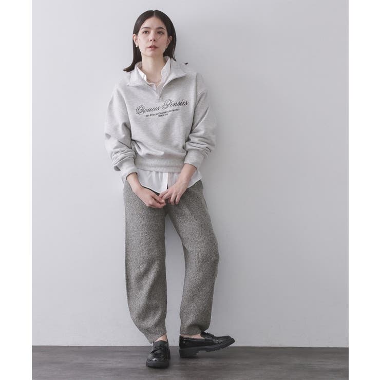 ニットパンツ/セットアップ対応可【洗濯機OK】 | OPAQUE.CLIP | 詳細画像6 