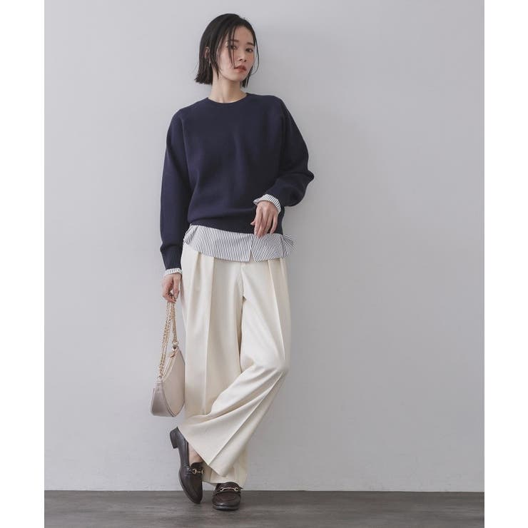 スウェットライクニット【洗濯機OK】 | OPAQUE.CLIP | 詳細画像54 