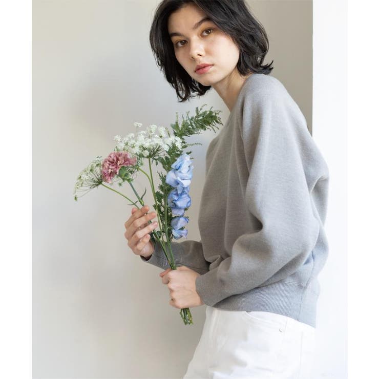 スウェットライクニット【洗濯機OK】 | OPAQUE.CLIP | 詳細画像13 