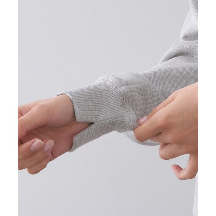 コード刺繍裏毛プルオーバー【洗濯機OK】 | OPAQUE.CLIP | 詳細画像14 