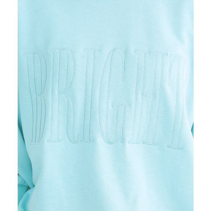 ロゴ刺繍裏毛トップス【洗濯機OK】 | OPAQUE.CLIP | 詳細画像12 