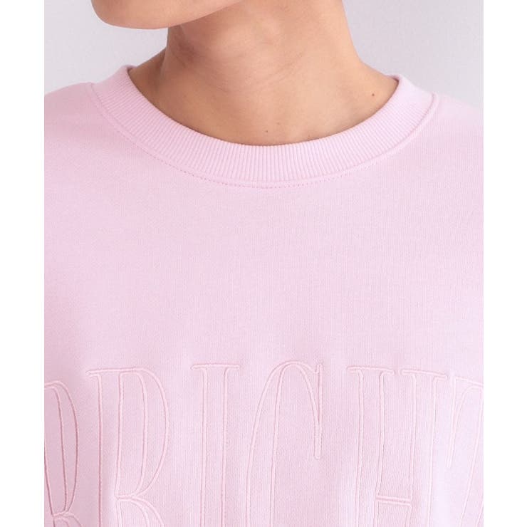 ロゴ刺繍裏毛トップス【洗濯機OK】 | OPAQUE.CLIP | 詳細画像16 