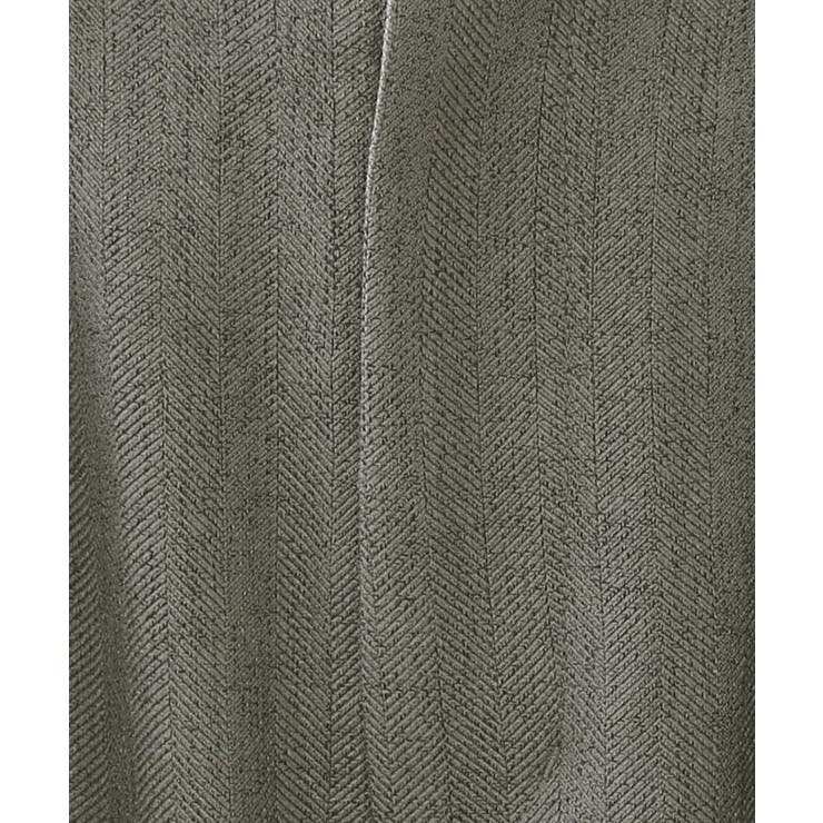 ヘリンボーンタックワイドパンツ【洗濯機OK】 | OPAQUE.CLIP | 詳細画像8 