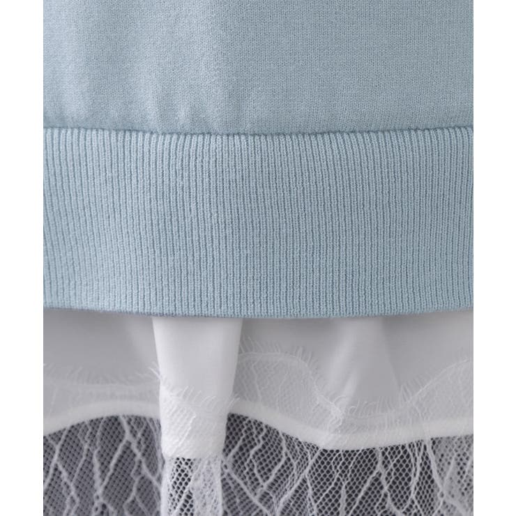 裾レースドッキングニット | OPAQUE.CLIP | 詳細画像27 