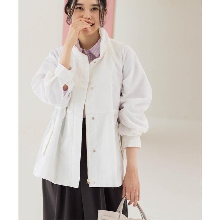 撥水スタンドZIPブルゾン【洗濯機OK/UVケア/花粉対応】 | OPAQUE.CLIP | 詳細画像2 