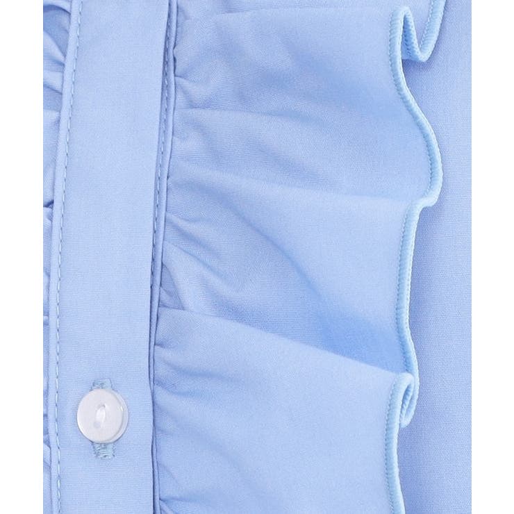 フロントフリルブラウス【洗濯機OK】 | OPAQUE.CLIP | 詳細画像8 