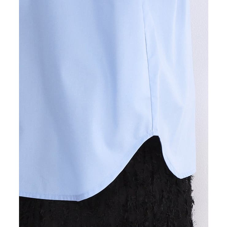 フロントフリルブラウス【洗濯機OK】 | OPAQUE.CLIP | 詳細画像15 