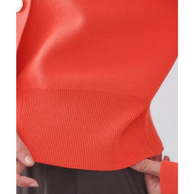 フラップポケット金ボタンニットカーディガン【洗濯機OK】 | OPAQUE.CLIP | 詳細画像46 