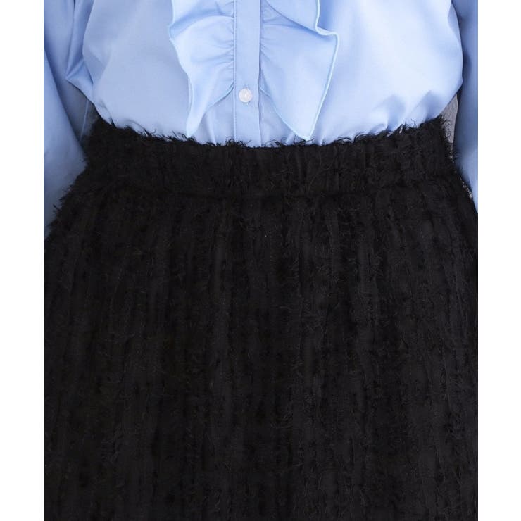 フリンジジャカードナロースカート【洗濯機OK】 | OPAQUE.CLIP | 詳細画像12 