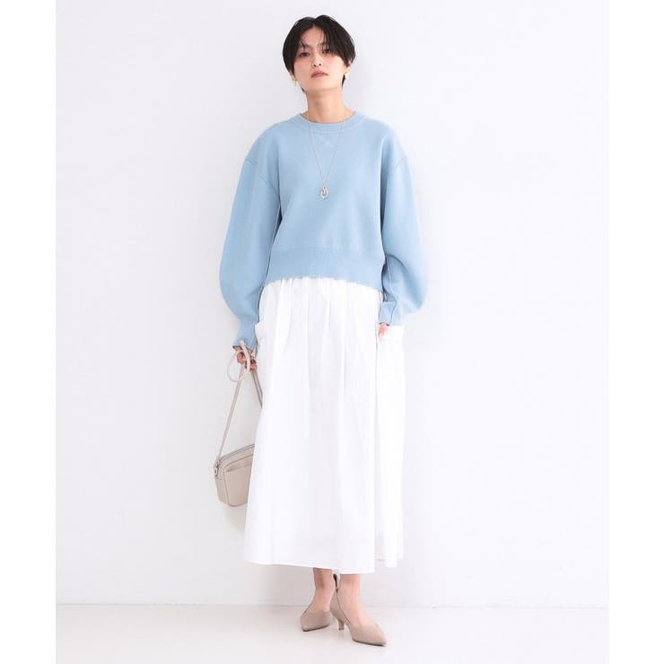 サイドポケットギャザースカート【洗濯機OK】 | OPAQUE.CLIP | 詳細画像2 