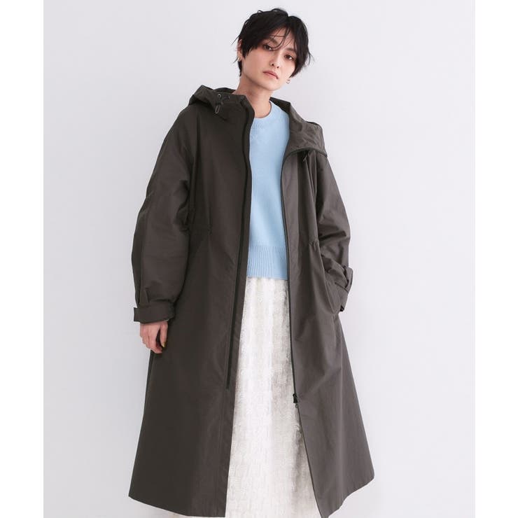 撥水フードZIPロングコート【洗濯機OK】 | OPAQUE.CLIP | 詳細画像5 