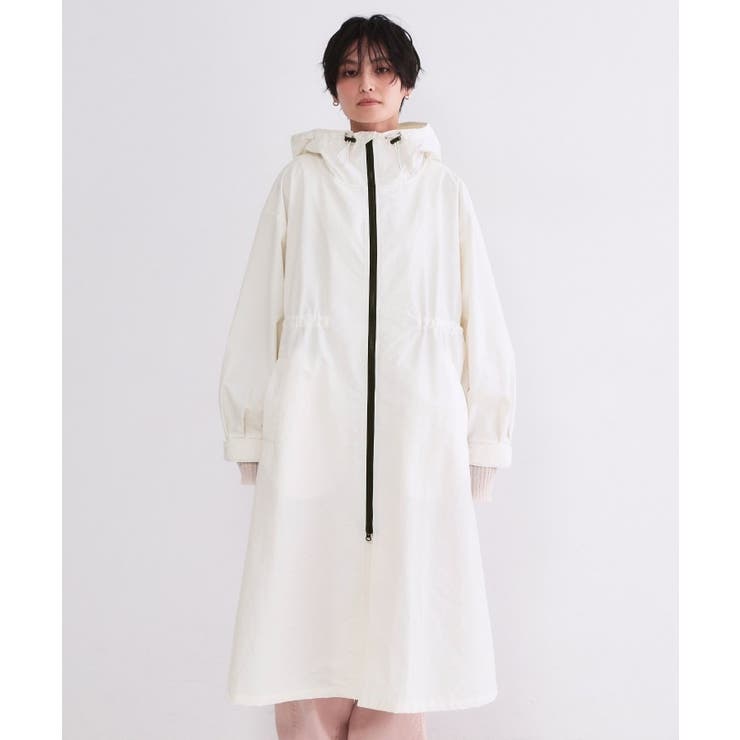 撥水フードZIPロングコート【洗濯機OK】 | OPAQUE.CLIP | 詳細画像9 