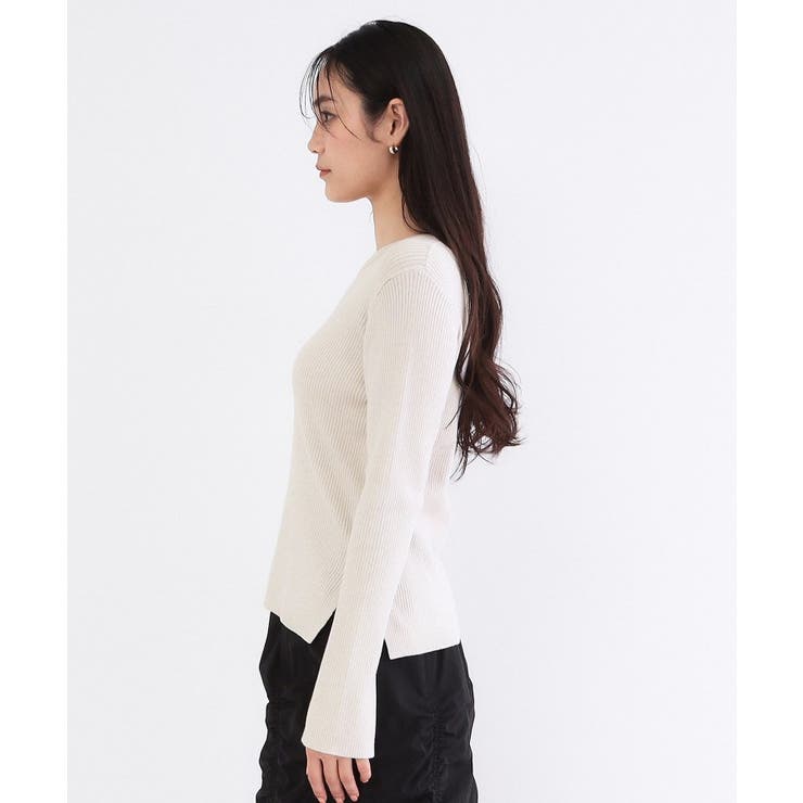 ビスチェベストsetレイヤードリブニット【洗濯機OK】 | OPAQUE.CLIP | 詳細画像30 