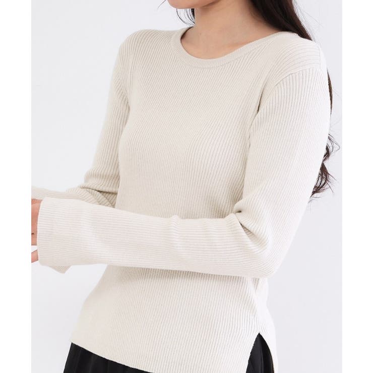 ビスチェベストsetレイヤードリブニット【洗濯機OK】 | OPAQUE.CLIP | 詳細画像33 