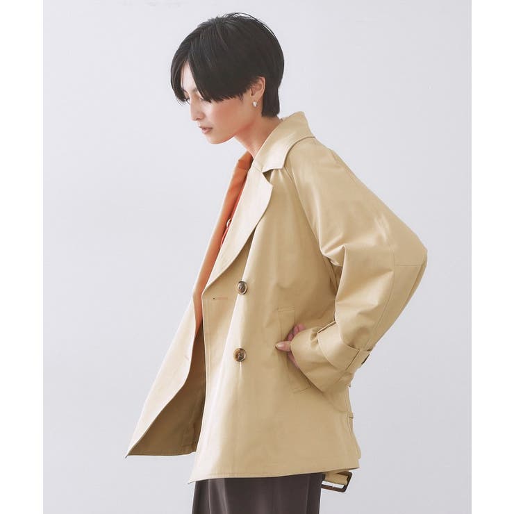 ミドルトレンチコート【洗濯機OK】 | OPAQUE.CLIP | 詳細画像16 