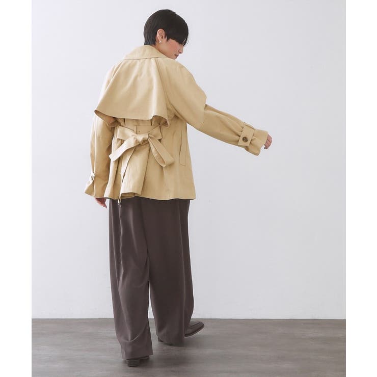 ミドルトレンチコート【洗濯機OK】 | OPAQUE.CLIP | 詳細画像18 