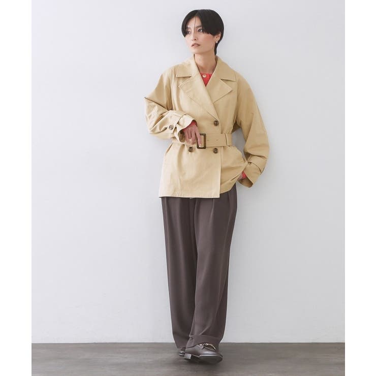 ミドルトレンチコート【洗濯機OK】 | OPAQUE.CLIP | 詳細画像20 