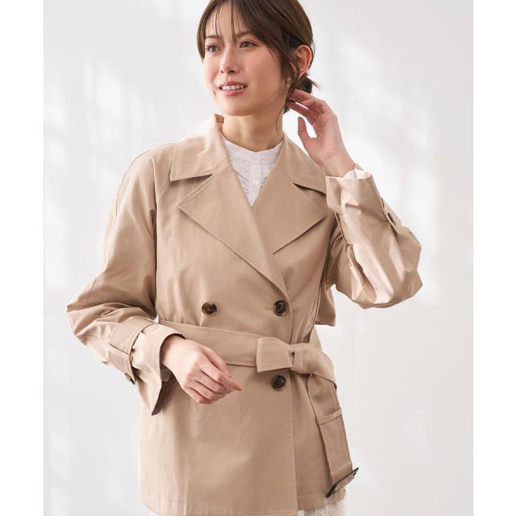 ミドルトレンチコート【洗濯機OK】 | OPAQUE.CLIP | 詳細画像1 