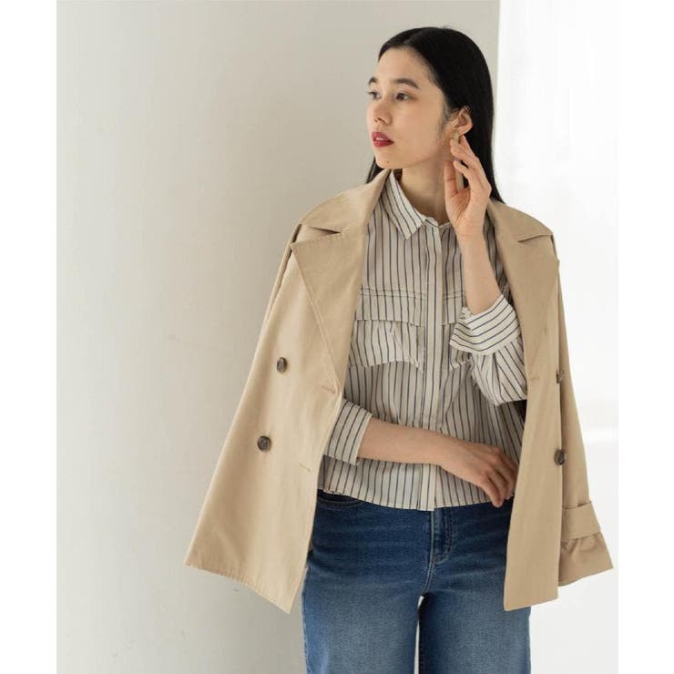 ミドルトレンチコート【洗濯機OK】 | OPAQUE.CLIP | 詳細画像7 