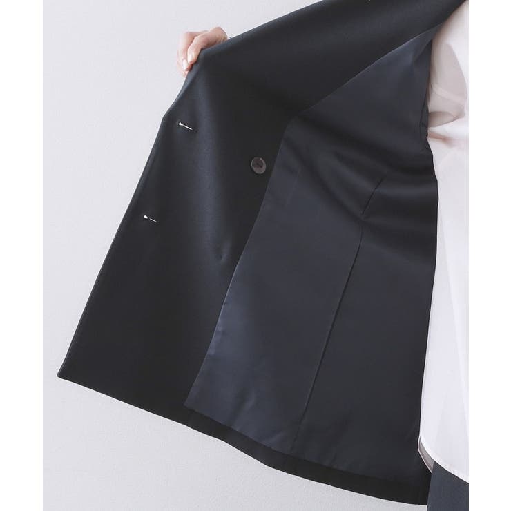 金ボタンダブルブレストテーラードジャケット セットアップ対応【洗える】《S～LL… | OPAQUE.CLIP | 詳細画像35 