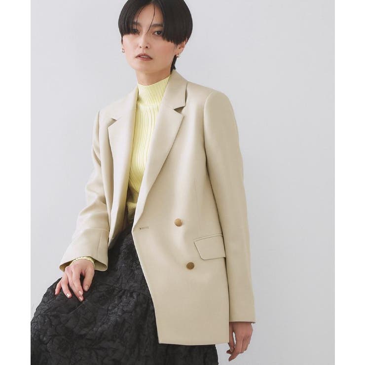 金ボタンダブルブレストテーラードジャケット セットアップ対応【洗える】《S～LL… | OPAQUE.CLIP | 詳細画像17 