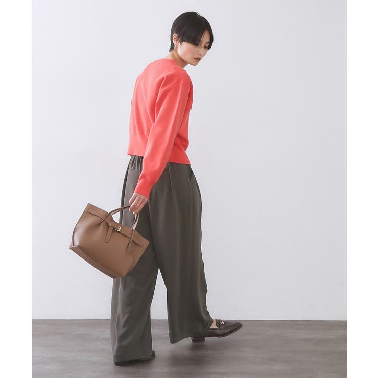 タックイージーワイドパンツ【洗濯機OK】 | OPAQUE.CLIP | 詳細画像15 