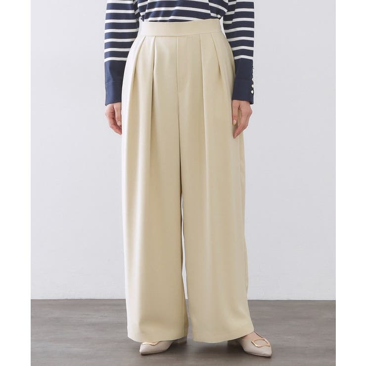 タックイージーワイドパンツ【洗濯機OK】 | OPAQUE.CLIP | 詳細画像21 