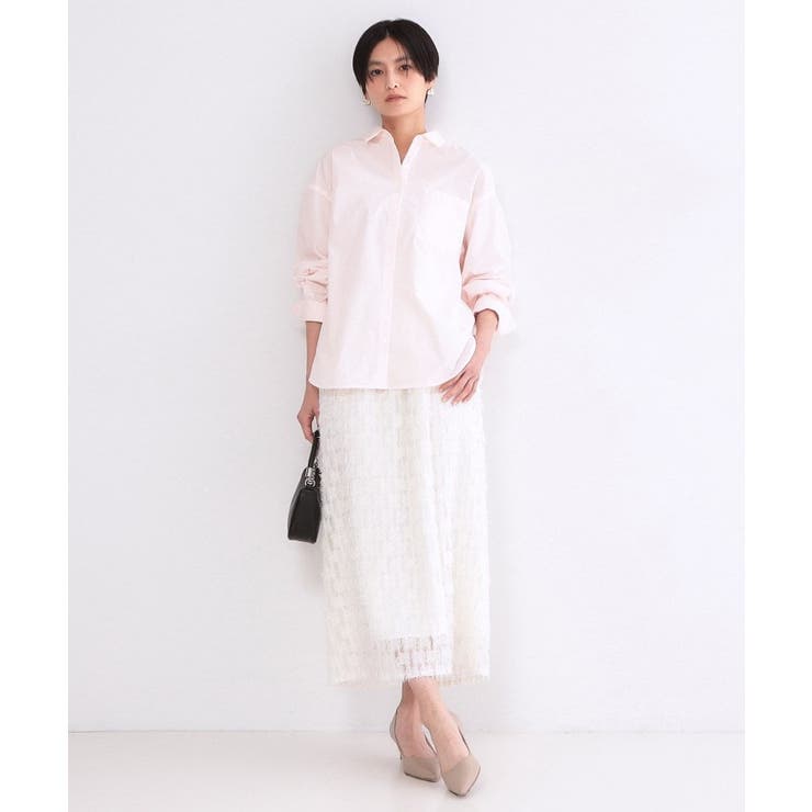 レギュラーカラーシャツ/ストライプアソート【洗濯機OK】 | OPAQUE.CLIP | 詳細画像7 