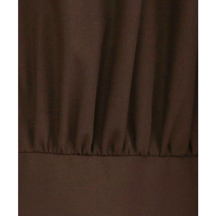 サッシュリボンベルト付きフレアシャツワンピース【洗濯機OK/防シワ加工】 | OPAQUE.CLIP | 詳細画像4 