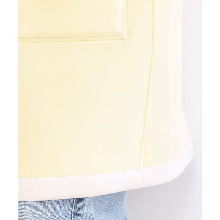 リバーシブル配色ノーカラーコート【洗濯機OK】 | OPAQUE.CLIP | 詳細画像42 