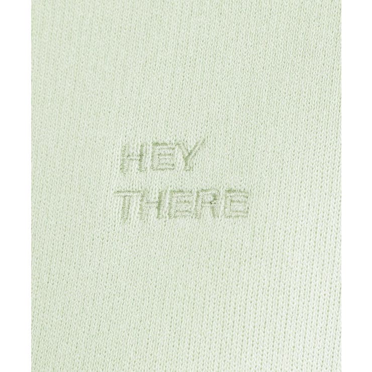 ハーフZIP刺繍ロゴニット【洗濯機OK】 | OPAQUE.CLIP | 詳細画像8 