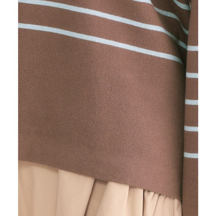 スキッパーセーラーカラーボーダーニット【洗濯機OK】 | OPAQUE.CLIP | 詳細画像14 