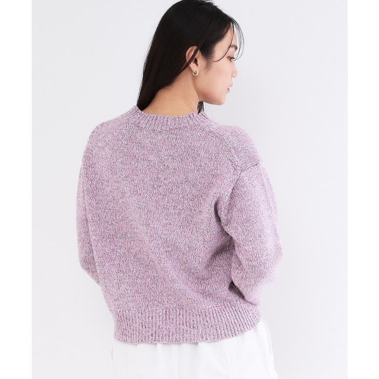 カラーMIXニット【洗濯機OK】 | OPAQUE.CLIP | 詳細画像5 