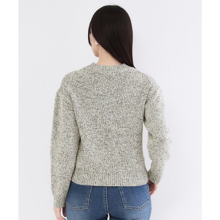 カラーMIXニット【洗濯機OK】 | OPAQUE.CLIP | 詳細画像11 