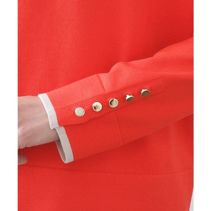 金ボタン使いリラクシーニット【洗濯機OK】 | OPAQUE.CLIP | 詳細画像38 