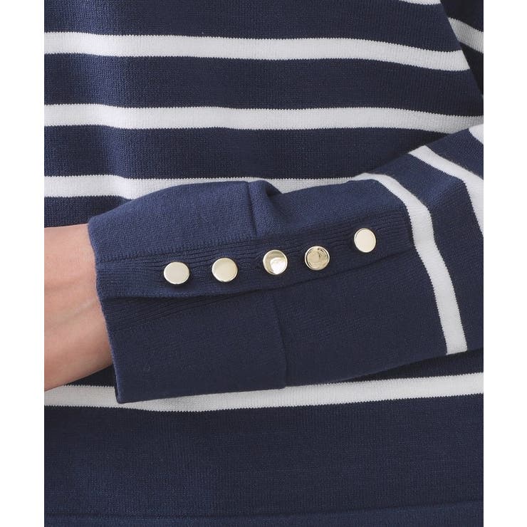 金ボタン使いリラクシーニット【洗濯機OK】 | OPAQUE.CLIP | 詳細画像47 