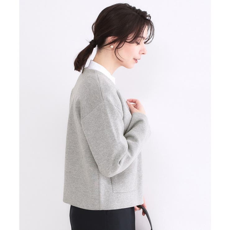 スナップボタンニットカーディガン【洗濯機OK】 | OPAQUE.CLIP | 詳細画像5 