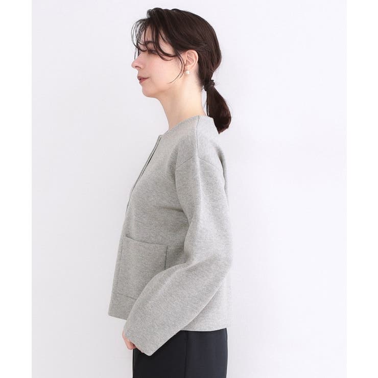 スナップボタンニットカーディガン【洗濯機OK】 | OPAQUE.CLIP | 詳細画像18 