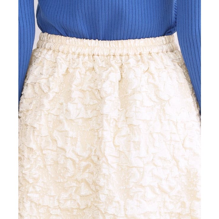 ふくれジャカードティアードスカート【洗濯機OK】 | OPAQUE.CLIP | 詳細画像13 